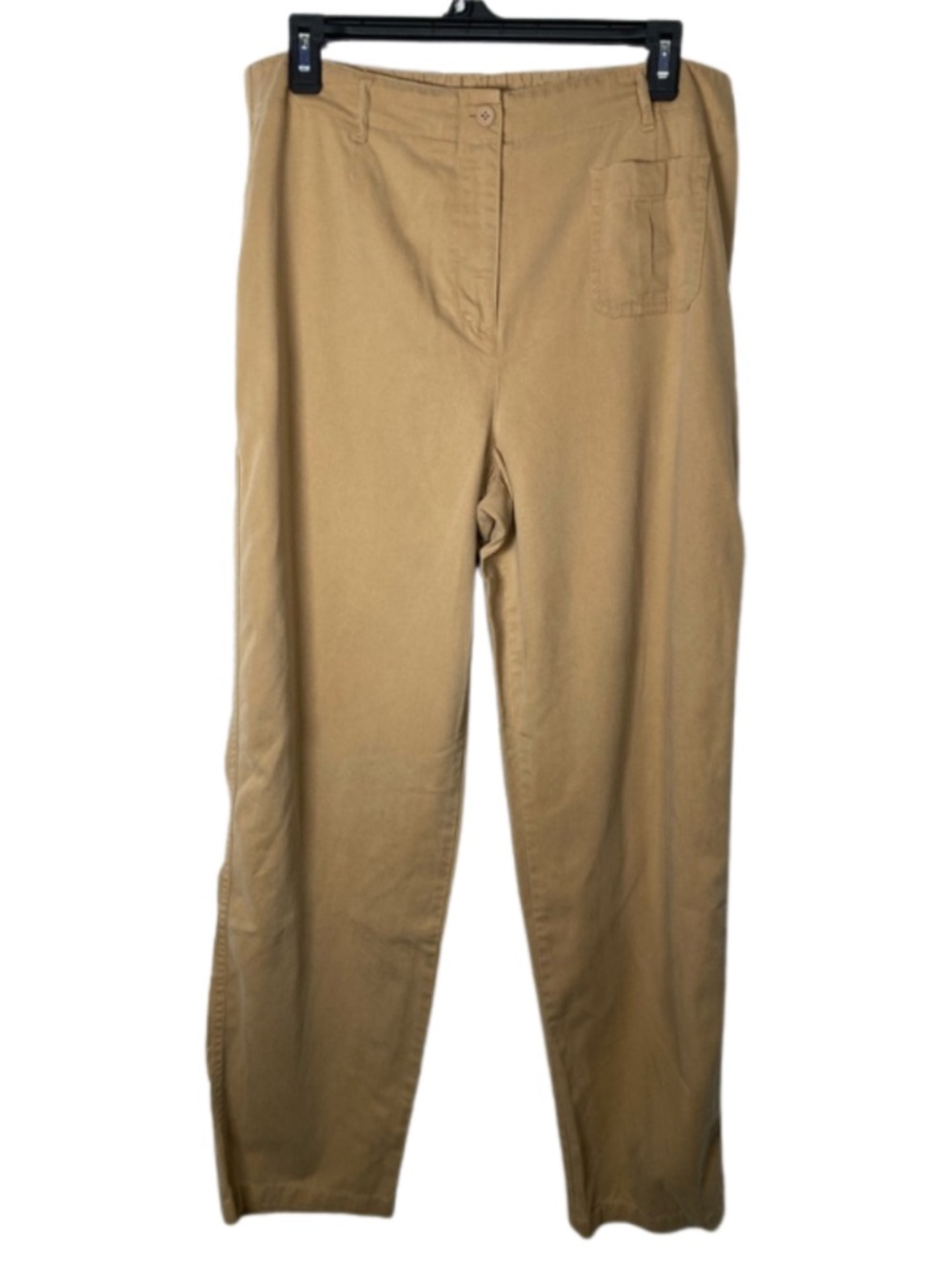 Talbots Khaki Chinos Sz 14 buttery soft Tencel Lyocell Cotton Blend #Scandi Girl